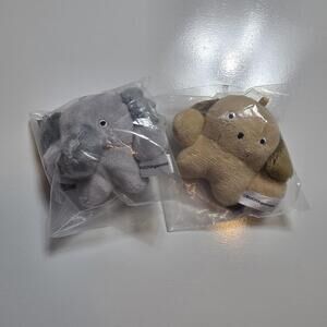 BUCHAgurumi Gashapon Gacha Plush Keychains Set of 2